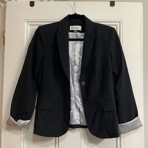 Calvin Klein contrast lining suit jacket